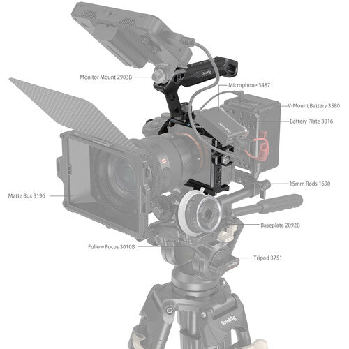 SmallRig Rhinoceros Basic Cage Kit for Sony a7R V, a7 IV & a7S III SmallRig Rhinoceros Basic Cage Kit for Sony a7R V, a7 IV & a7S III